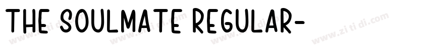 The Soulmate Regular字体转换